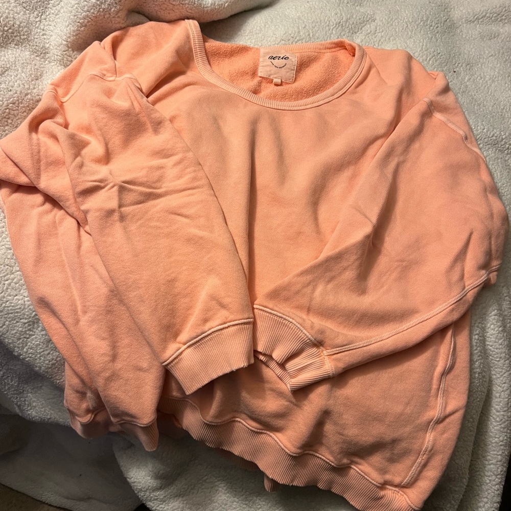Aerie off shoulder sweatshirt